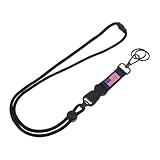 Conception axée sur le confort : le cordon est conçu pour la tension du cou, ce qui le rend adapté à une utilisation prolongée dans divers environnements professionnels tels que les réunions et les hôpitaux, cordon pour hommes, enrouleur de badges du drapeau américain