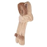1. La taille du chapeau est de 21,2 - 22,8 inch (54 - 58 cm). La profondeur du gant est d'environ 7,87 pouces (20cm). Taille unique pour la plupart des adules et ados filles.