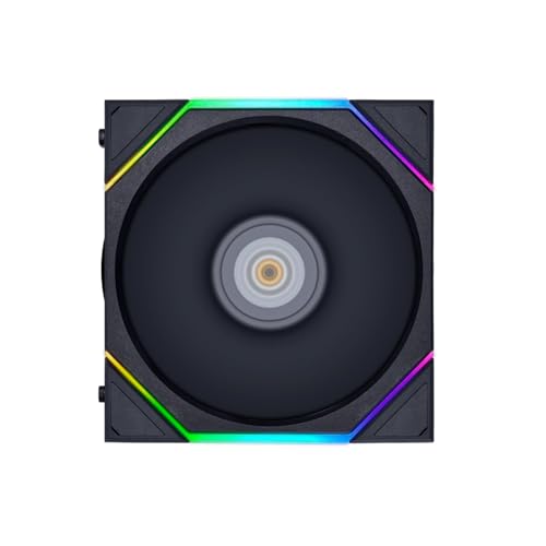 Lian Li UNI FAN TL 120mm PWM ARGB Fan - High-Performance Cooling, Whisper Quiet, Black