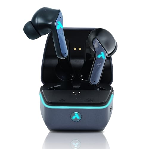 Image of APES Turbo Buds Wireless Bluetooth TWS, ANC and ENC, 10mm Dynamic Drivers, 8Hrs Playtime (Turnish)