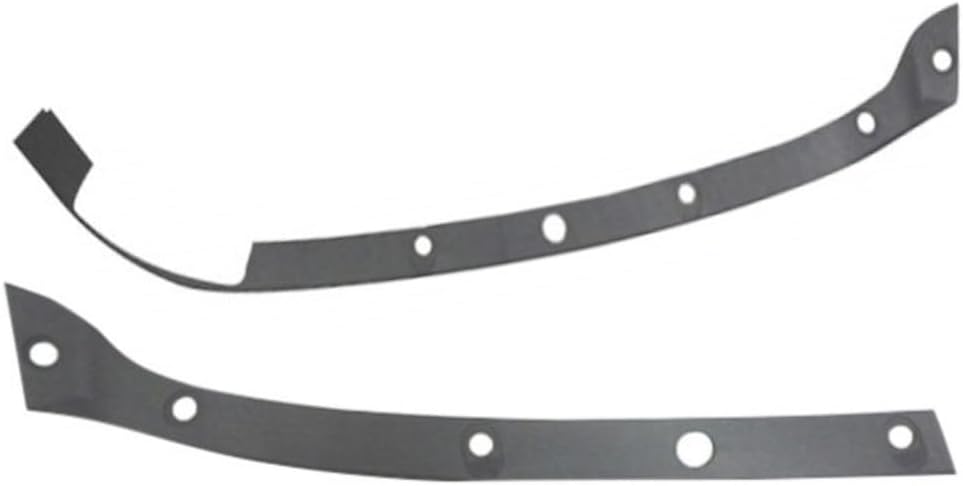 For Chevy Malibu 2013 2014 2015 2016 Bumper Cover Molding Driver And Passenger Side | Pair | Front | Upper PP Plastic/Fiberglass | GM1046108, GM1047108 | 191275548431, 22761932, 191275548448, 22761933