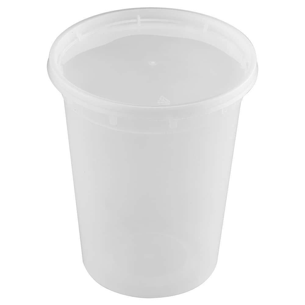 Buy TIYA Takeout Food Containers 32oz Bulk 240 Pack with Lids