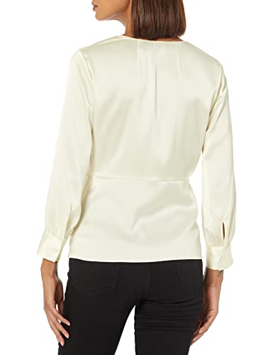 Theory Women's Long-Sleeve Twist Blouse2