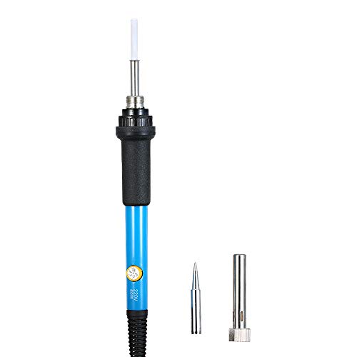Ajcoflt 20pcs kit de ferro de solda eletrônica com ferramentas de reparo eletrônico de temperatura a