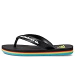 Quiksilver Boy's Molokai Core Sandal - Black/Multi - Toddler 12 - Image 4