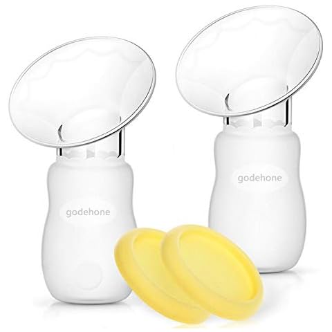 godehone Silicone Breast Pump 2 Pack Cover
