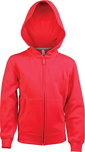 Sweat-shirt capuche zippé enfant pour l'école et le sport