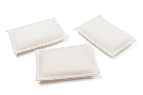Autofiber Scrub Ninja Max Interior Scrubbing Sponge - Pack of 3 (White)