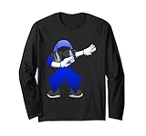 Dabbing Colon Cancer Awareness Ribbon Dabbin Dance Manga Larga