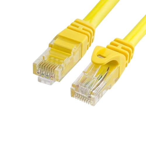 Cable Ethernet Cat6 Cmple 5 Pies RJ45 Amarillo miniatura 1