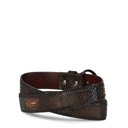 Cuadra Men's Belt with Genuine Python Leather, CS381PH2