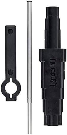 Underhill EasyOut 2in1 Sprinkler Removal Tool for Rotors and Spray Head Replacement with Torque Wrench, Irrigation Pop-up Repair Tool, A-EO-SRT-RS
