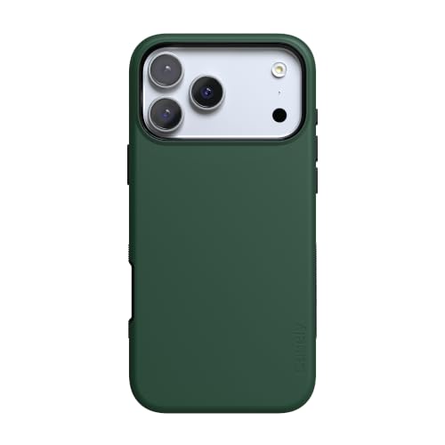 Casely iPhone 17 Pro Case | The Boyfriend Collection | Forest Green | Bold Protective Design | Compatible with MagSafe