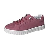 RICOSTA Mädchen Low-Top Sneaker Jenna,Kinder Halbschuhe,lose Einlage,Sportschuhe,Freizeitschuhe,Turnschuhe,Laufschuhe,Pflaume (370),39 EU
