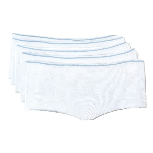 Rock Me Momma Disposable Maternity Knickers for Post Birth Recovery, Postpartum Underwear for after Birth, C-Section Underwear - Maternity Pants White