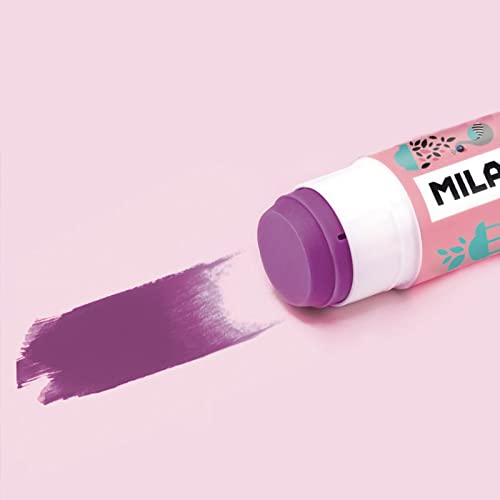Milan Blister Pack of 2 Purple Glue Sticks 21 g Peacock