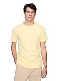 GAP Mens Everyday Soft Crewneck T-Shirt Tee Pale Banana 12-0824Tcx M