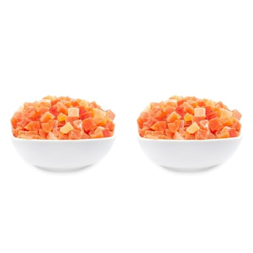 Image of Nurito Premium Dry Fruits (papaya dice, 250 grams) (Pack of 2)