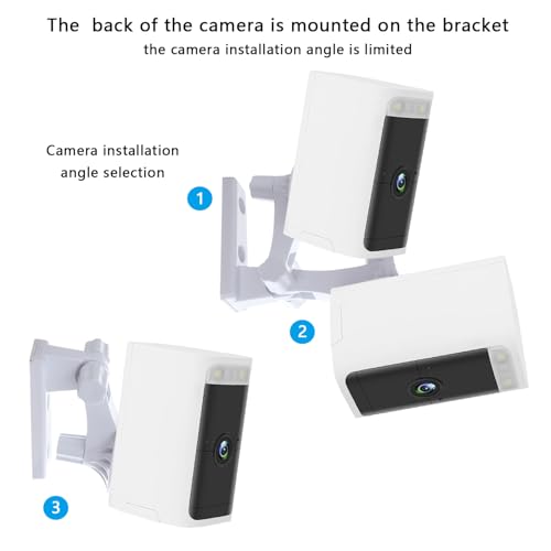 Support mural Wyze Battery Cam Pro réglable à 180° pour angle et plafond x2 - 4