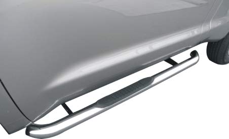 Estribos TrailFX para Chevrolet Silverado 1500 2007-2018 Acero Inoxidable miniatura 2