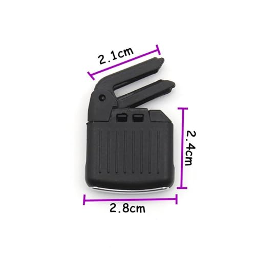 Réparation aération Golf 5 : kit 2 clips pour grille climatisation arrière