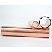 T2 Copper Tube, Outer Diameter 25mm, Wall Thickness 1mm 1.5mm 2mm 3mm Capillary Hollow Copper Tube, Metal Industrial Round Tube, 1pcs(OD25 ID19)