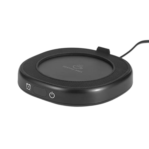 Coffee Mug Warmer - 3 Temperature Desk Coffee Warmer, Smart Beverage Warmer Plate | Beverage Warmers, 8h Auto Shut Off Smart Cup Warmer Thermostat Coaster for Hot Coffee Tea Espresso Milk