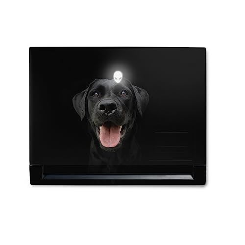 Image of MightySkins Skin Compatible With Alienware M18 R1 (2023) Full Wrap Kit - Black Lab | Protective, Durable, and Unique Vinyl Decal wrap cover | Easy To Apply, Remove, and Change Styles | Made in the USA