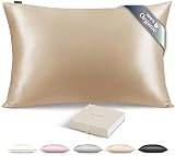 🎁 𝐒𝐄𝐍𝐂𝐈𝐋𝐋𝐎 𝐃𝐄 𝐎𝐁𝐒𝐄𝐐𝐔𝐈𝐀𝐑 - Cada funda de almohada viene en una elegante caja de regalo que contiene 1 funda de almohada de seda con cierre de cremallera e instrucciones para su cuidado. Esto lo convierte en el regalo perfecto para un cumpleaños, una ocasión especial o unas vacaciones.