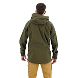 FJALLRAVEN Męska kurtka Keb Eco-Shell M, ciemna zieleń leśna, L
