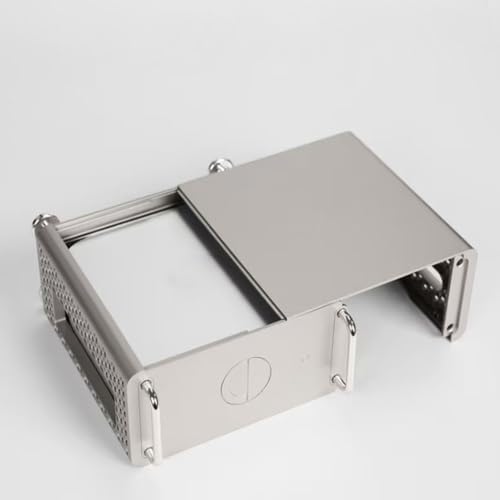 Funda protectora Mac Mini M4 vertical para organizar escritorios de estudio 3