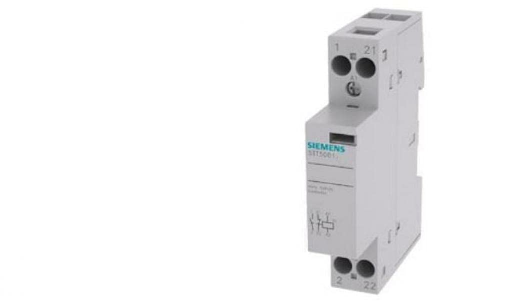 Contacteur d'installation Siemens 1 NO + 1 NC 24 VAC pour tableau électrique