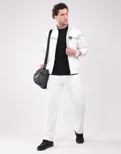 Image of Monte Carlo Men's Regular Fit Collared Neck Full Sleeve Solid Winter Tracksuit | Soft Warm Material | Stylish Sports & Casual Winter Wear for Men (Pack Of 1)