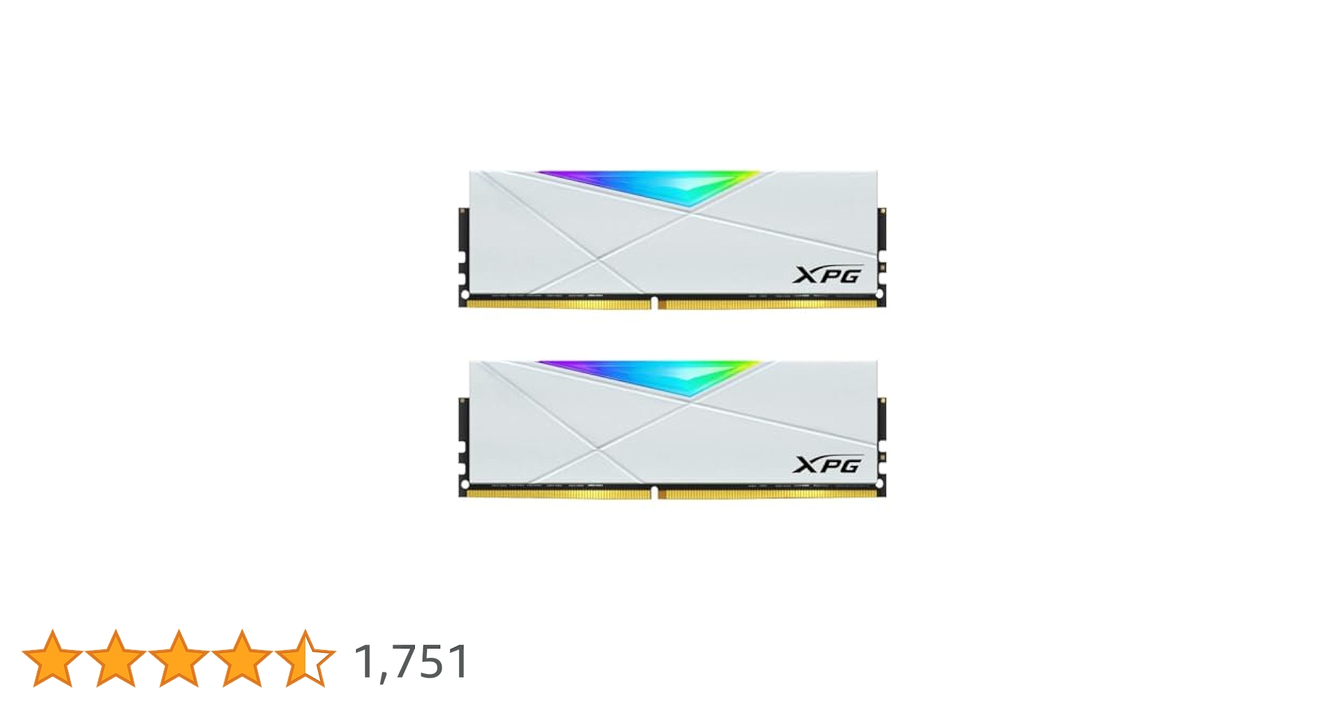 Amazon.co.jp: XPG DDR4 D50 RGB 32GB (2x16GB) 3200MHz PC4