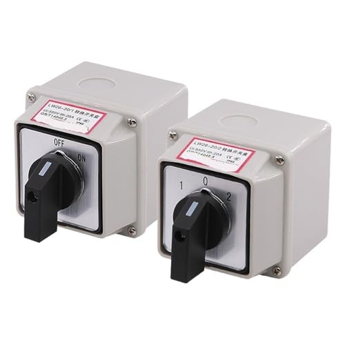 Interruptor de transferencia universal LW26-20 rotación inversa caja 1 Uds