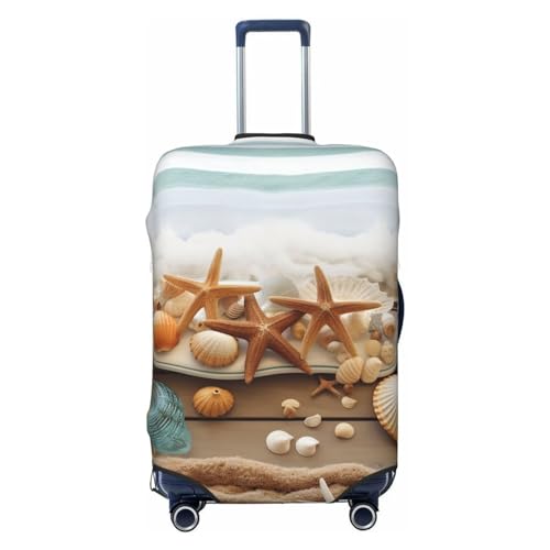 Housse de valise evasive theme plage Xzeit pour voyager l'esprit serein et leger