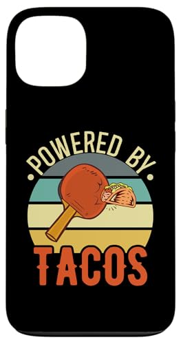 Custodia per iPhone 13 Realizzato da Tacos Funny Taco Ping Pong Retro