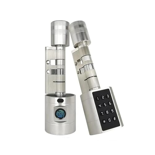 Serrure intelligente Tuya à cylindre électronique avec empreinte digitale Kit 5 - 8