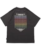 [KRIFF MAYER] T シャツ 半袖T バックプリント 綿100% Shine レディース MEDIUM チャコール MEDIUM チャコール