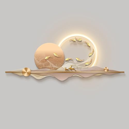 LED Lighted Wall Art - Modern 3D Decorative Painting for Home Decor, Ideal for Living Room and Sofa Background Wall