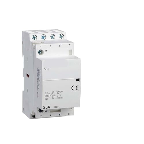 Contactor de carril Din de 16A 4P para eliminar ruidos en cuadros