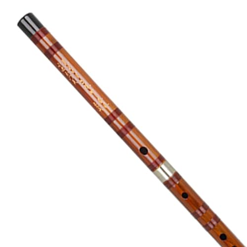 Flûte Bambou Instrument Musique Traditionnelle Verticale Clé D - 2