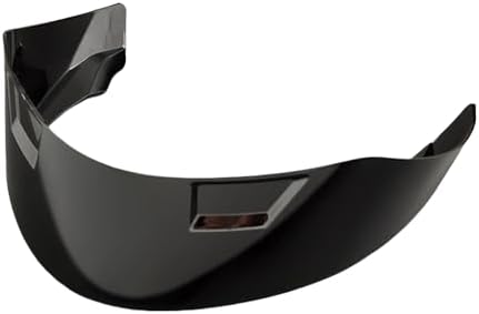CWR-F2 Helmet Rear Spoiler for SHOEI Z8 X15 RF1400 NXR2 CWR-F2R, Aerodynamic Tail Wing Replacement, Large Gloss Black