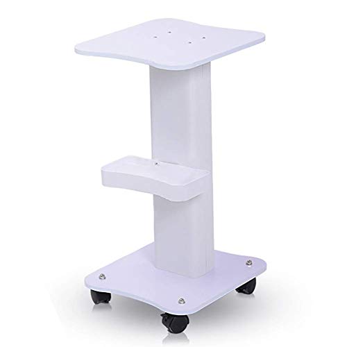 MEVZHH Camiones de Mano Móviles Carrito de Almacenamiento Carrito de Bellezaro con Bandeja de Almacenamiento Cocinaqueñas Burbujas Portátiles con Rueda de Freno