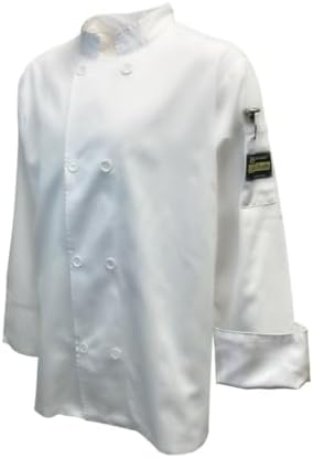 [FSE] Chef Regalia メンズ フレンチカフス シェフジャック CJ304WHM ホワイト M