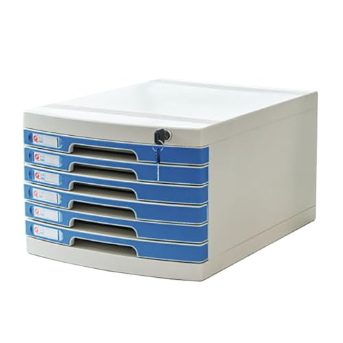Élégante armoire à tiroirs multiples – Organiseur de rangement sous le bureau pour la maison et le bureau – Système de fichiers de bureau efficace pour la gestion des documents et une solution