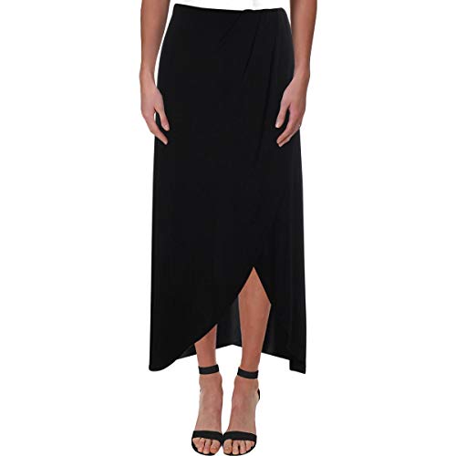 Smoke and Mirrors Skirt Free People jupe longue noire pour femmes
