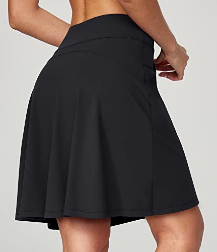 Ewedoos 20" Knee Length Skorts Skirts for Women with Pockets Golf Tennis Skirt High Waisted Athletic Skorts Casual Summer2