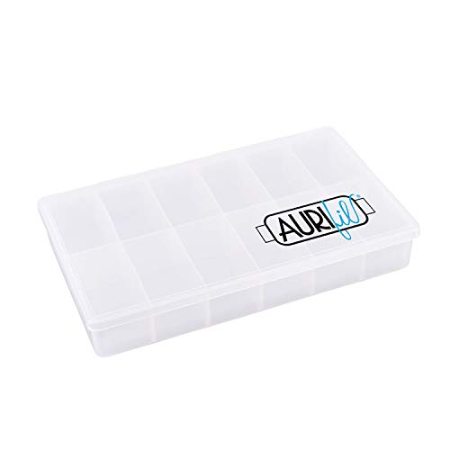 Aurifil Empty Thread Case for up to 12 Large Thread Spools, Stackable (One (1) Case)