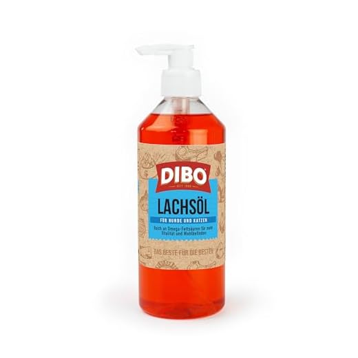 DIBO Lachsöl für Hunde und Katzen